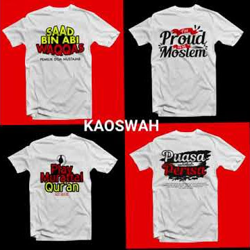 200 Template Desain Kaos Dakwah | Format Corel Draw
