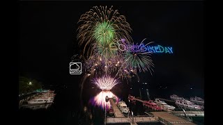 【4K】2021.10.30 2021日月潭Come!Bikeday花火音樂嘉年華．NTSO臺灣青年交響樂團花火音樂會．終場花火＋無人機表演