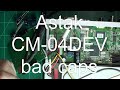 Astak CM-04DEV bad caps