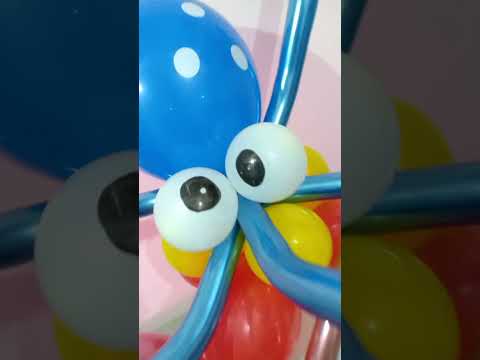 easy balloon octopus