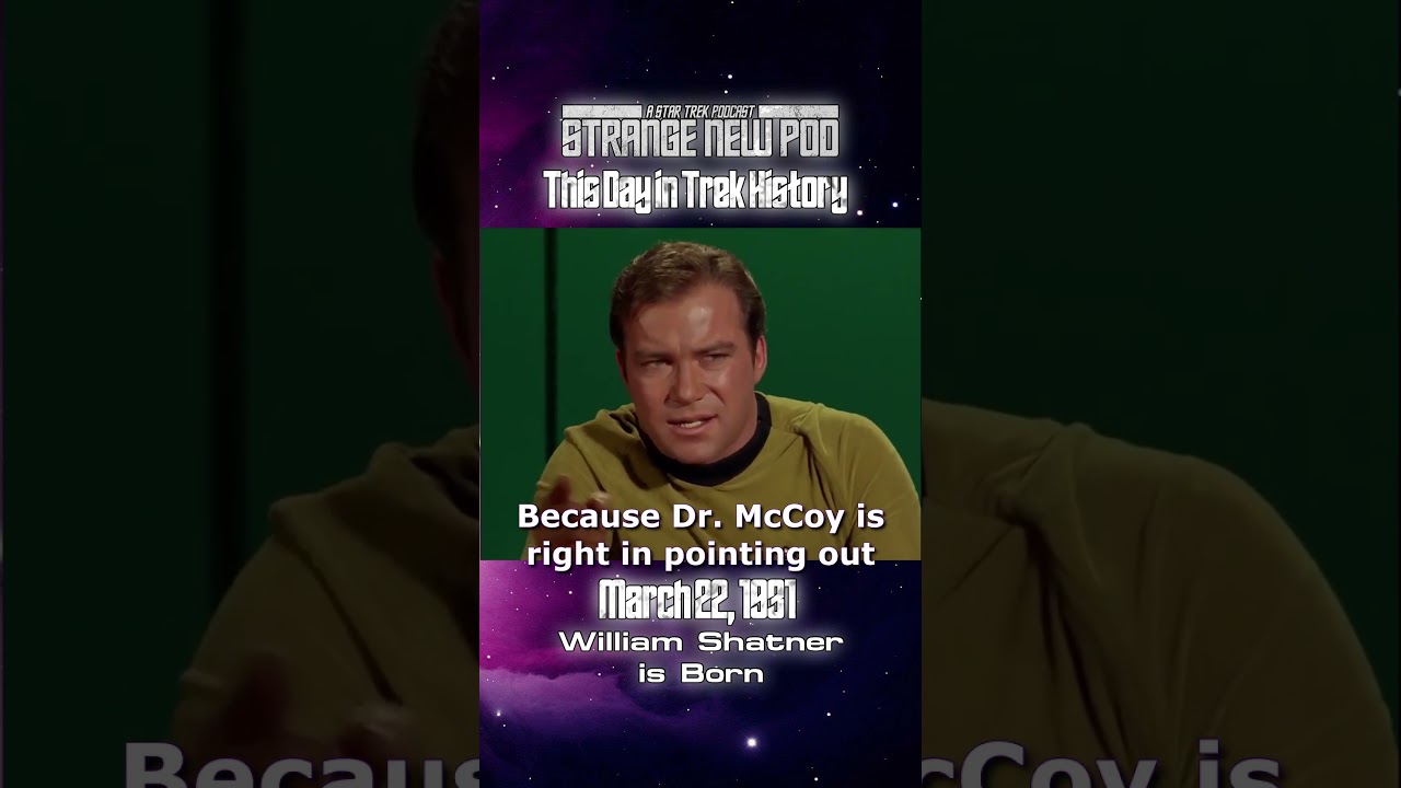 On this day in #startrek history, the legendary Kirk, William Shatner was born! #onthisday #otd