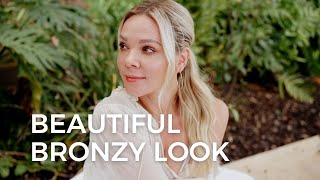 Get Ready with Me in Hawaii | Bronzy Tropical Glow | Violetartistry