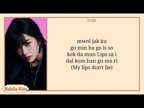 IVE 아이브 'Lips' easy lyrics