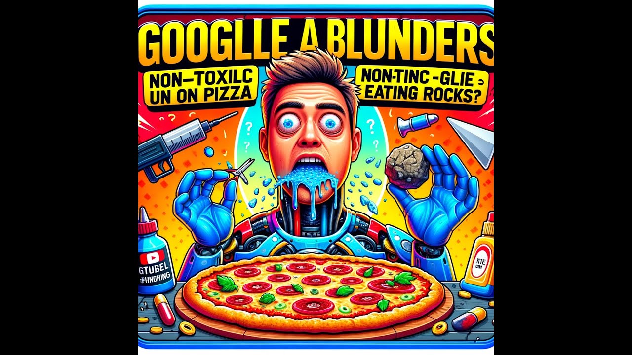 Google AI Blunders: Non-Toxic Glue on Pizza & Eating Rocks?! - YouTube