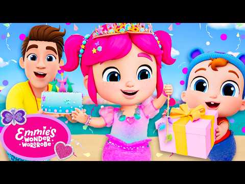 Emmie's Mermaid Birthday Party 🎉 | Little Angel and Cocomelon Nursery Rhymes