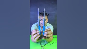 making homemade soldering iron #shots #project #experiment #sujanexperiment