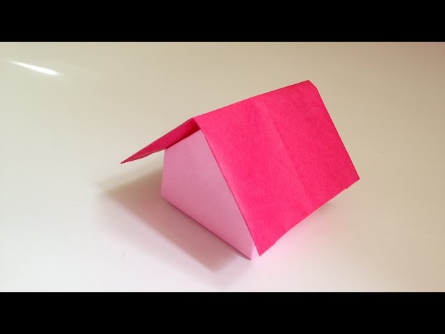 Origami dollhouse instructions 折り紙のドールハウス（家）折り方