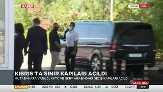 Kıbrıs'ta Sınır Kapıları Açıldı 4.06.2021 TURKEY