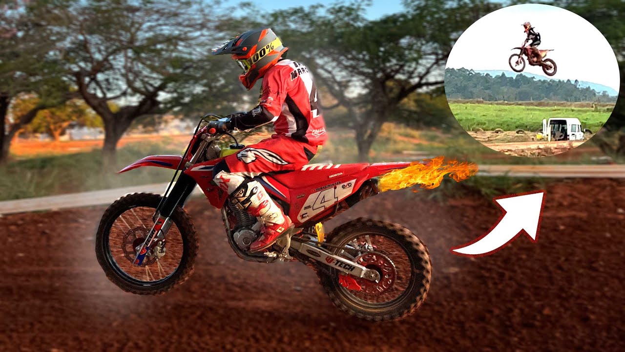 CRF 250F PREPARADA NA PISTA NIVEL BRASILEIRO DE MOTOCROSS