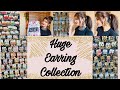 Earring Collection,how i organise earrings,affordable earring,Difa earrings,huge earring collection