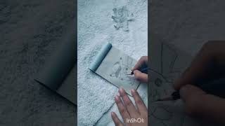 day 2/5 days cartoon sketch series ##pikachu # sketch # drawing # subscribe for more ideas 💡