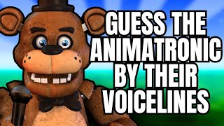 Guess the FNaF Animatronic by their VOICE! w/ @Little Welshie