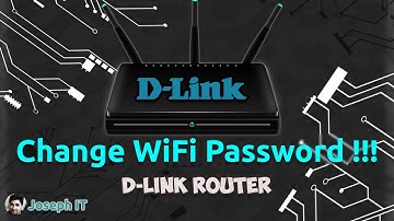 How to change WiFi Password in D-link Router