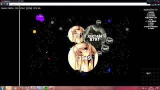 Agar.io - Split running