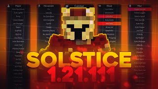 🔥SOLSTICE CLIENT ACTUALIZADO a la 1.21.111 ✅