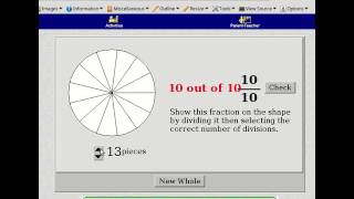 NLVM  VISUALIZING FRACTIONS