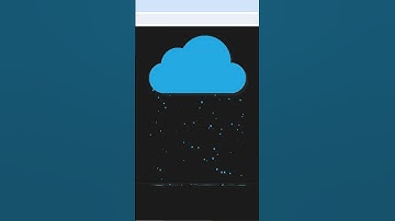 Rain & Lightning Animation Effects #shorts #animation  #grapdroad #css #html #javascript