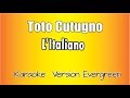 Toto Cutugno L Italiano Versione Karaoke Academy Italia