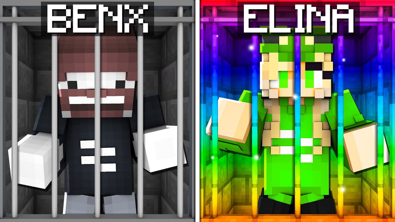 REGENBOGEN GEFÄNGNIS vs. SCHWARZ WEIß GEFÄNGNIS!