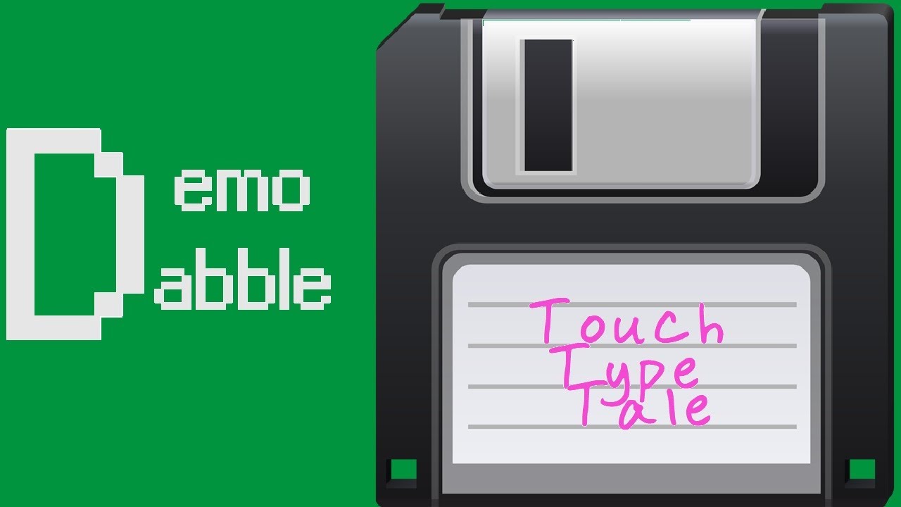 Touch Type Tale - Strategic Typing (Demo Dabble)