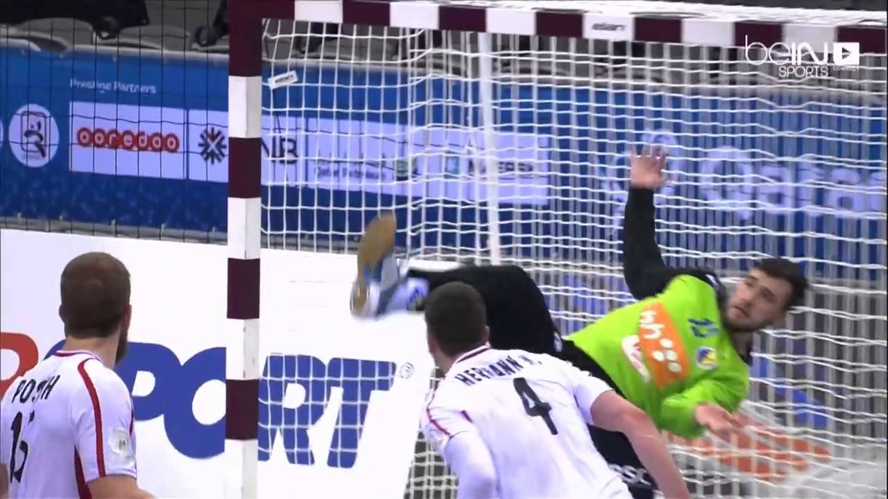 Top 10 Saves from the World Men's Handball Championship! - YouTube