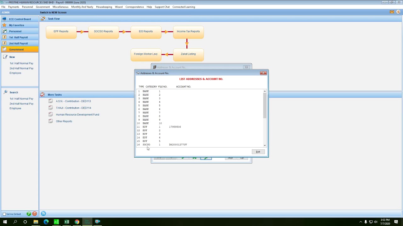 UBS PAYROLL Setting Format Export File For Socso YouTube UBS PAYROLL Setting Format Export File For Socso YouTube