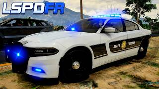Realistic State Trooper Patrol | LSPDFR Police Mod