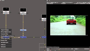 Passes composition in nuke