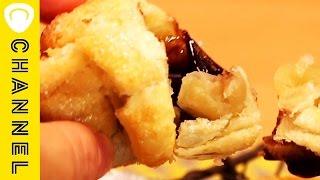 チョコバナナクロワッサンの作り方♡ Chocolate Banana Croissant Recipe♡