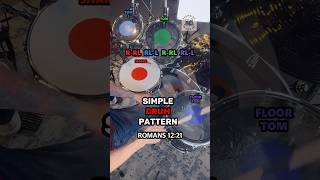 Essential Sticking Pattern for Drum Beginners 🥁 #drumtutorial #drums