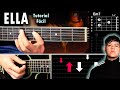 Ella - Junior H GUITARRA Tutorial | Acordes