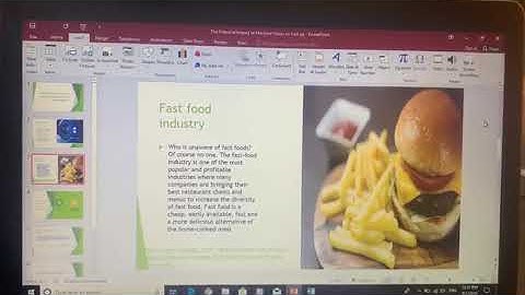 The Potential Impact of Machine Vision on Fast Food Industry