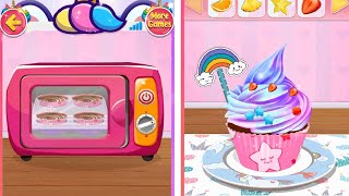 FUN SHORT VIDEO COOKING GAME UNICORN CUPCAKE MAKER #2 | ANDROID/IOS screenshot 5