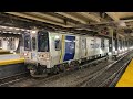 MTA Long Island Rail Road [LIRR] Kawasaki M9s Depart New York Penn Station for Babylon (11/13/23)