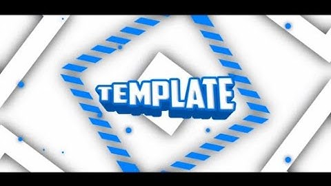 Free 2D intro template! CM3