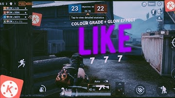 Colour Grade + Glow Like 777 in Android & ios | Pubg Montage Editing Tutorial
