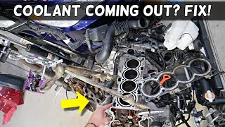 WHY COOLANT COMES OUT OF RADIATOR CAP OR OVERFLOW TANK RESERVOIR ON A CAR