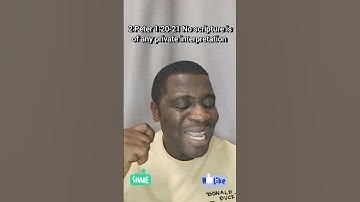 2 Peter 1:20 Knowing this first, that no prophecy of the scripture is of any private interpretation.