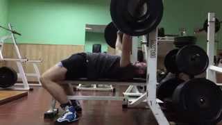 Bench press 72,5 kg