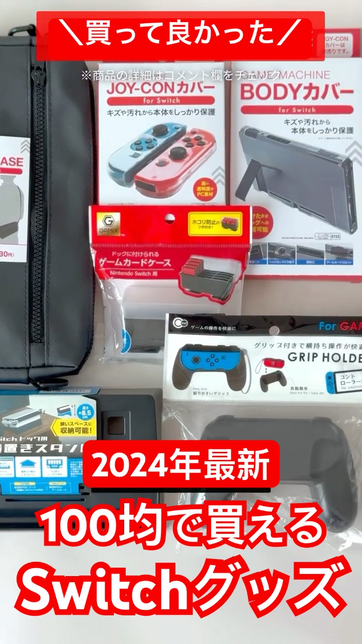 Nintendo Switch （有機ELモデル）100均ケース付き お 手頃 価格