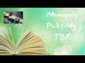 Rolling to see what Monopoly picks for my March TBR | So many doubles
