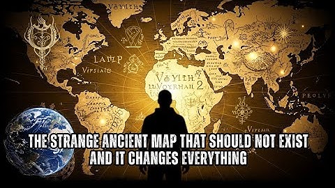 The Strange Ancient Map That Should NOT Exist — And Experts Can’t Explain It