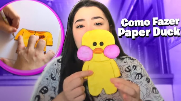 COMO DESENHAR PAPER DUCK TIKTOK  HOW TO DRAW PAPER DUCK TIKTOK 