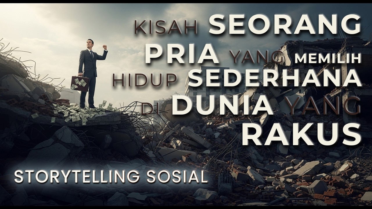Kisah seorang pria yang Memilih Hidup Sederhana di Dunia yang Rakus | Cerita Kehidupan Sosial