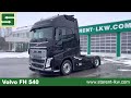 SZM2084 - Volvo FH 540, Retarder, Vollluftfederung, I-Park-Cool, Vollspoilerpaket, NAVI, ALU-Felgen