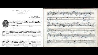 W. A. Mozart - Andante In D Major, K. 15O Aus Das Londoner Skizzenbuch Organ Interpretation