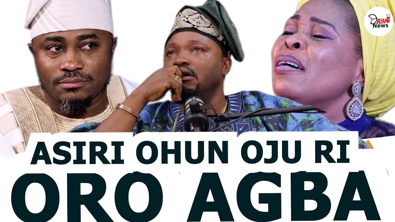 ORO AGBA TU ASIRI OHUN OJU RI PELU TOPE ALABI, YINKA ALASEYORI ATI MASOYINBO - DRIVETV PODCAST SHOW