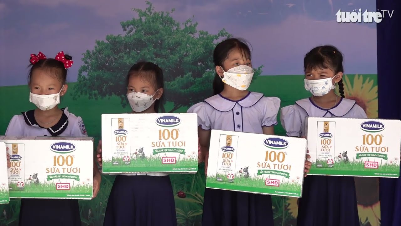 Tổng công ty phát điện 3 tài trợ hơn 1 tỷ đồng sữa học... - youtube