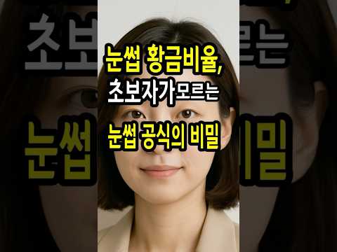 반영구 눈썹 디자인 꿀팁｜황금비율, 색상 선택, 피해야 할 실수까지!  #반영구 #반영구눈썹디자인 #눈썹디자인