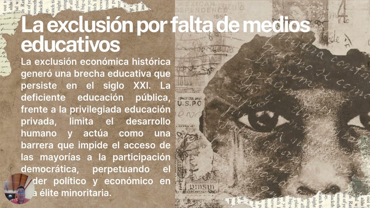 Sociología básica del derecho ecuatoriano, Exclusión Económica.